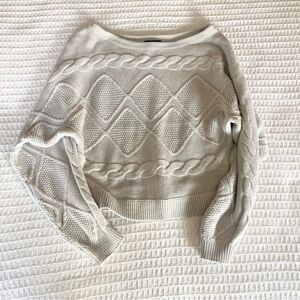 Lumiere grey dolman sweater size small